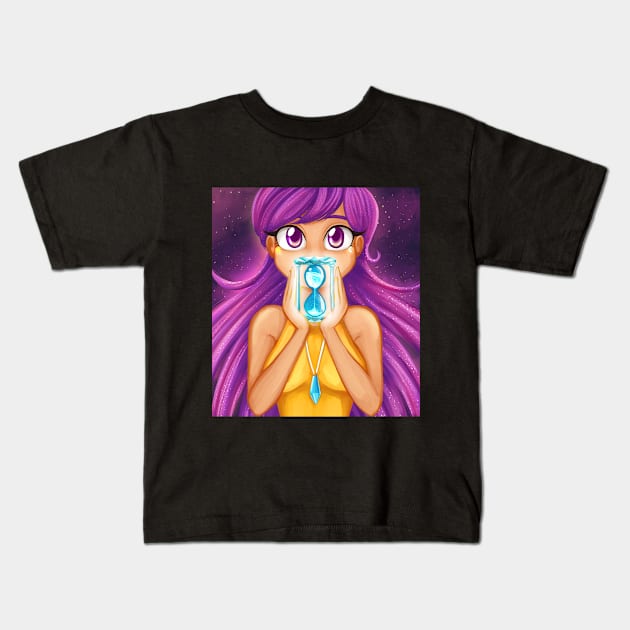 Crystal hourglass Kids T-Shirt by SailorBomber